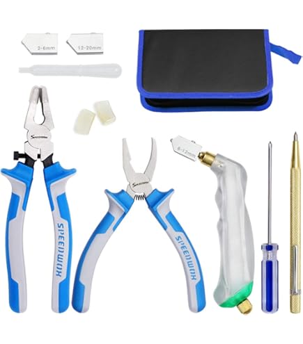 Amazon.co.jp: ステンドグラスキット、ステンドグラススターターツール